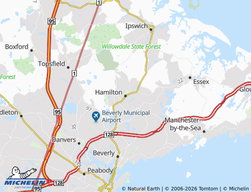 Kaart MICHELIN Hamilton - ViaMichelin