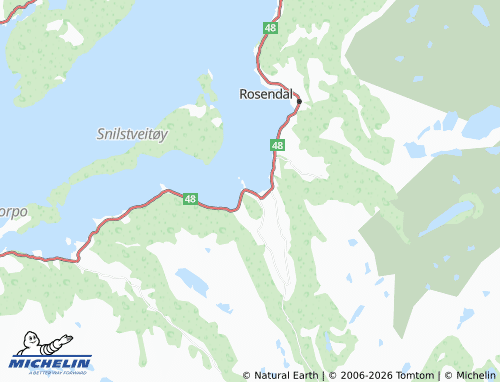 Kaart MICHELIN Dimmelsvik - ViaMichelin