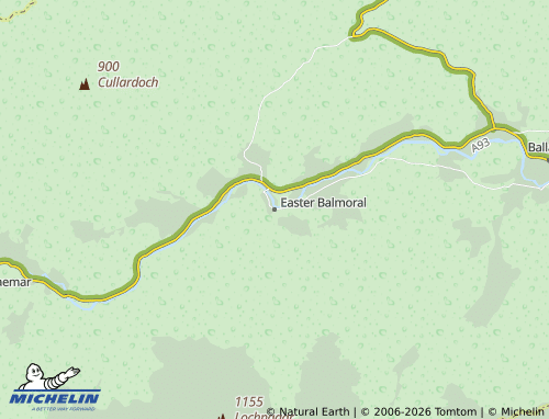 Carte MICHELIN Easter Balmoral - ViaMichelin