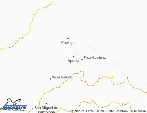 MICHELIN Apuela map - ViaMichelin
