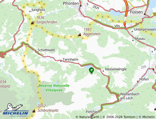 MICHELIN Grän map - ViaMichelin