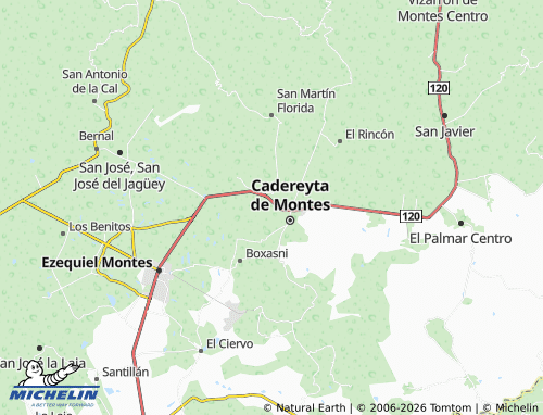 MICHELIN Los Vázquez map - ViaMichelin