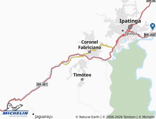 Mapa MICHELIN Centro - ViaMichelin