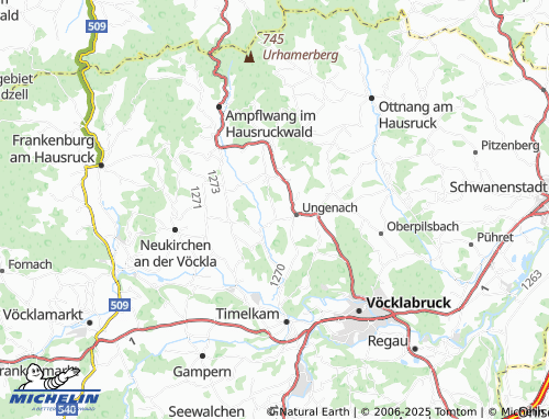 Carte MICHELIN Mitterschlag - ViaMichelin