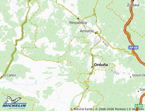 MICHELIN Lendoñogoiti map - ViaMichelin