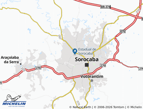 Mapa MICHELIN Vila Eros - ViaMichelin