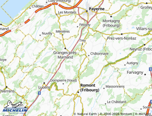 Mappa MICHELIN Villarzel - ViaMichelin