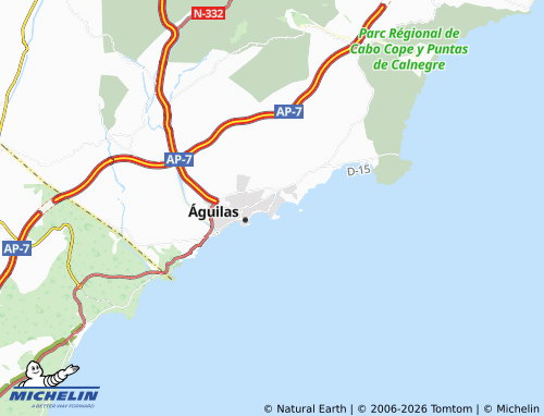 Mappa MICHELIN El Hornillo - ViaMichelin