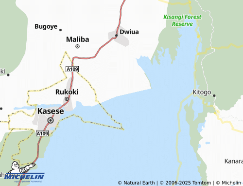 MICHELIN Karusandara map - ViaMichelin
