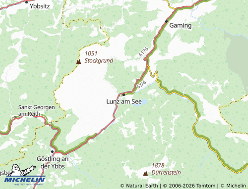 MICHELIN Lunz am See map - ViaMichelin