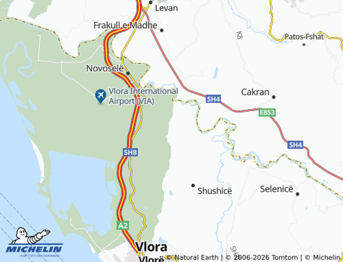 Mapa MICHELIN Trevllazër - ViaMichelin