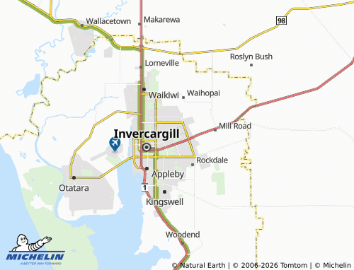 Mapa MICHELIN Glengarry - ViaMichelin