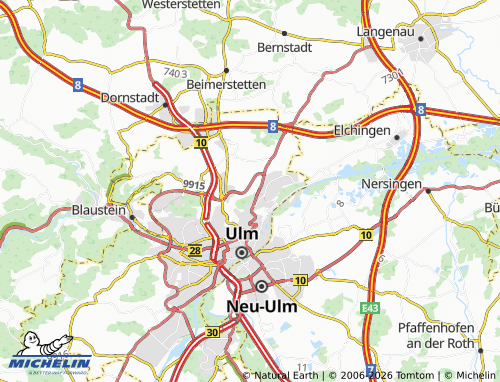 MICHELIN Örlingen map - ViaMichelin