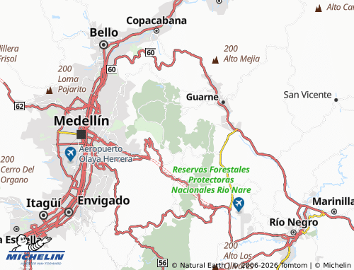 Carte MICHELIN Barro Blanco - ViaMichelin