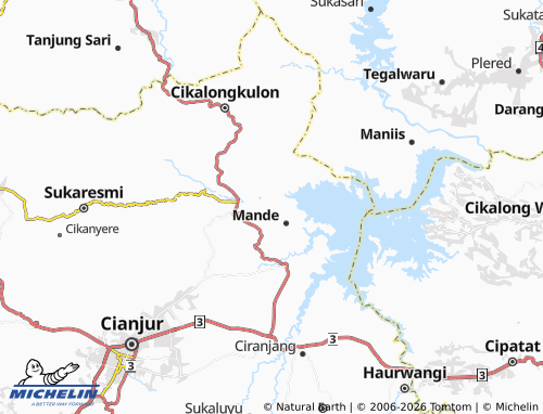 Mapa MICHELIN Gudang - ViaMichelin