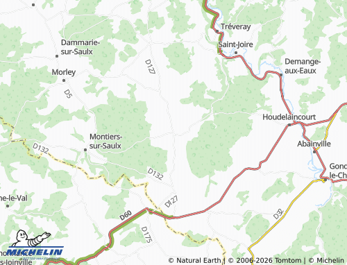 MICHELIN Ribeaucourt map - ViaMichelin