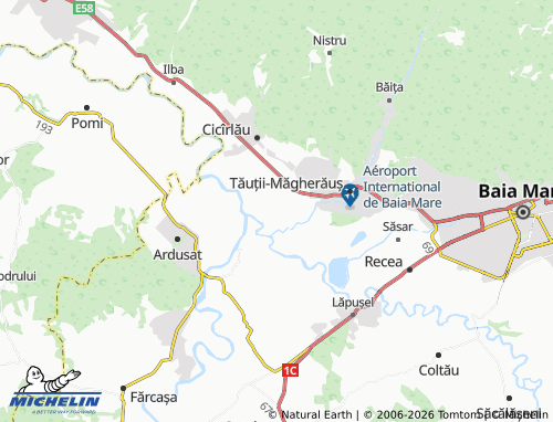 MICHELIN-Landkarte Bușag - ViaMichelin