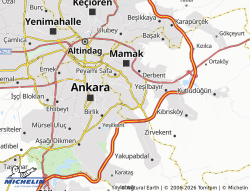 Mapa MICHELIN Ege - ViaMichelin