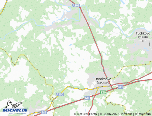 MICHELIN Lyshchikovo map - ViaMichelin