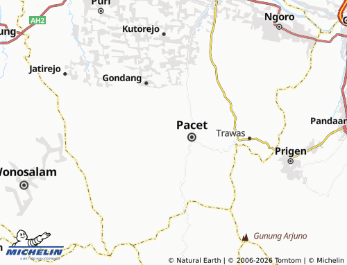 MICHELIN Kemiri map - ViaMichelin