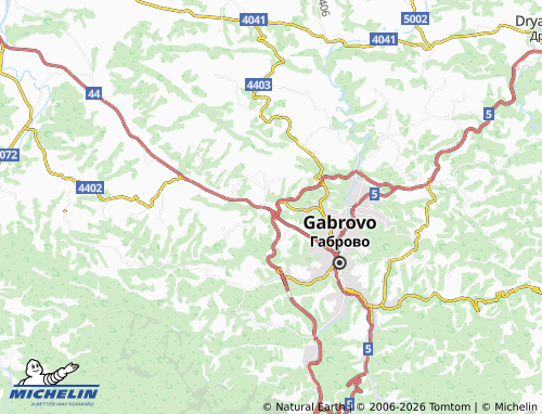 Mapa MICHELIN Popovtsi - ViaMichelin