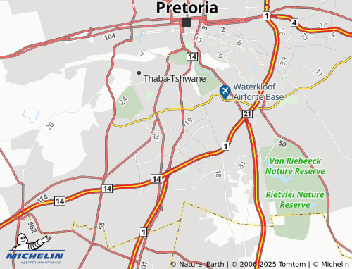 MICHELIN Club View Extension 56 map - ViaMichelin