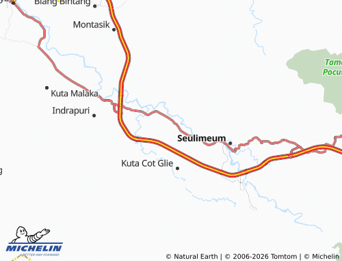 MICHELIN Pasar Lampaku map - ViaMichelin