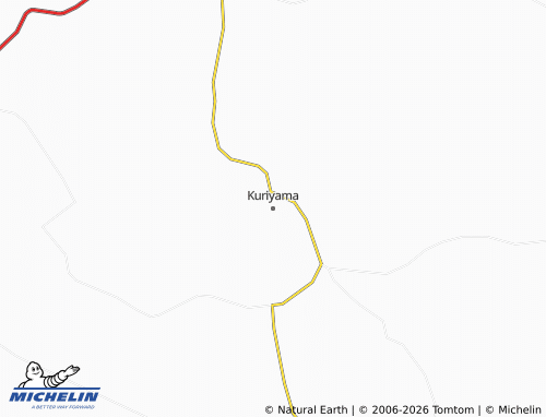 Mappa MICHELIN Kuriyama - ViaMichelin