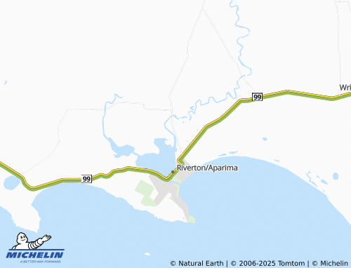 MICHELIN Riverton Racecourse map - ViaMichelin