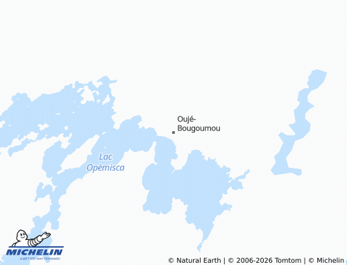 Mappa MICHELIN Oujé-Bougoumou - ViaMichelin