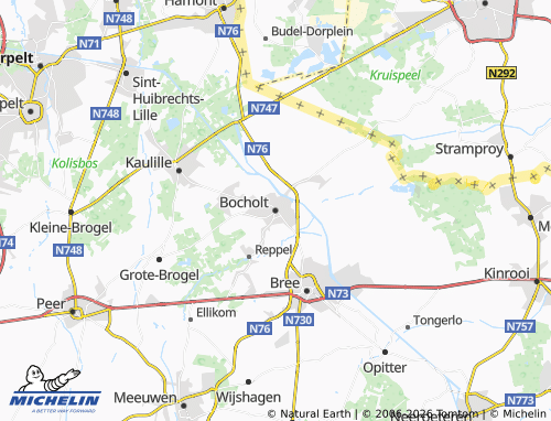 MICHELIN Bocholt map - ViaMichelin