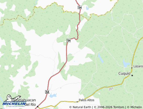 MICHELIN El Jagueycito map - ViaMichelin