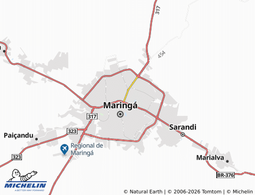 Mapa MICHELIN Zona 11 - ViaMichelin