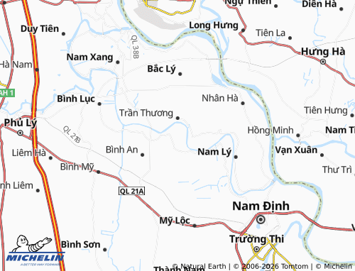 Mapa MICHELIN Ngọc Lũ - ViaMichelin
