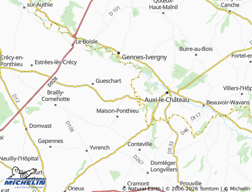 Mapa MICHELIN Acquet - ViaMichelin