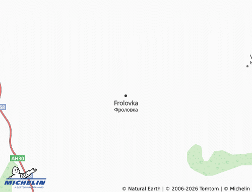 MICHELIN-Landkarte Frolovka - ViaMichelin
