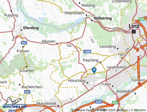 MICHELIN Gumpolding map - ViaMichelin