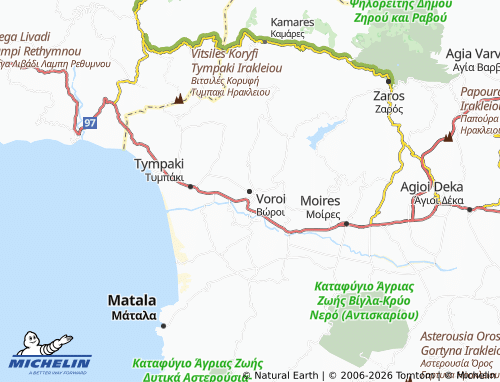 Mappa MICHELIN Voroi - ViaMichelin