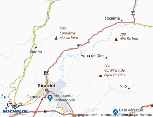 Carte MICHELIN Manuel Norte - ViaMichelin
