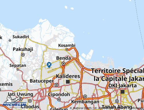 MICHELIN Dadap map - ViaMichelin