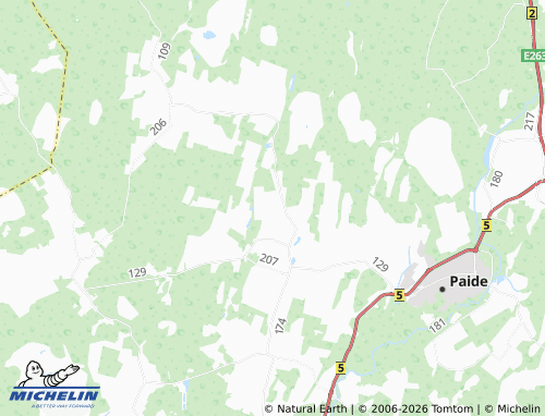 Mapa MICHELIN Väljataguse - ViaMichelin