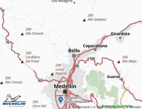 Mappa MICHELIN Altavista - ViaMichelin