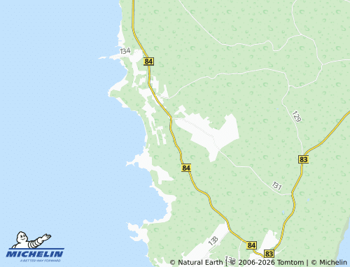 MICHELIN-Landkarte Emmaste-Selja - ViaMichelin
