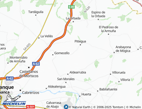 MICHELIN-Landkarte Cabezabellosa de la Calzada - ViaMichelin