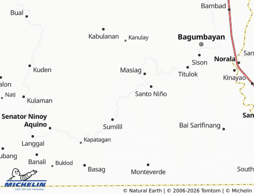 MICHELIN Daluga map - ViaMichelin