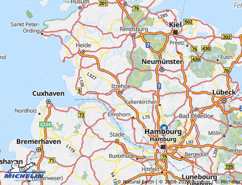 MICHELIN Steinburg map - ViaMichelin