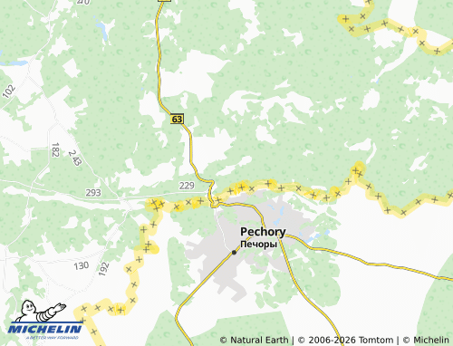Mapa MICHELIN Voropi - ViaMichelin