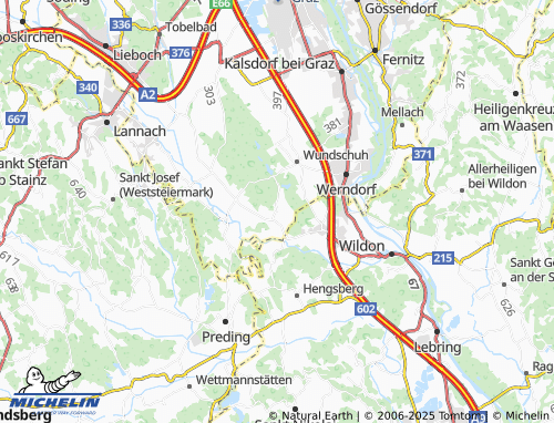MICHELIN-Landkarte Steindorf - ViaMichelin