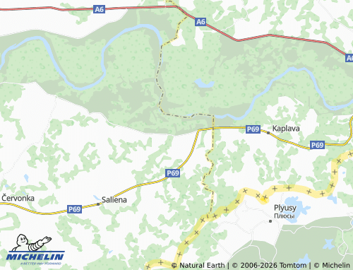 Mapa MICHELIN Faļtopi - ViaMichelin