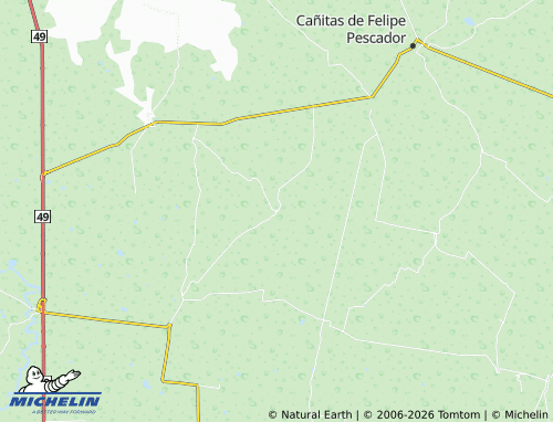 MICHELIN La Quemada map - ViaMichelin